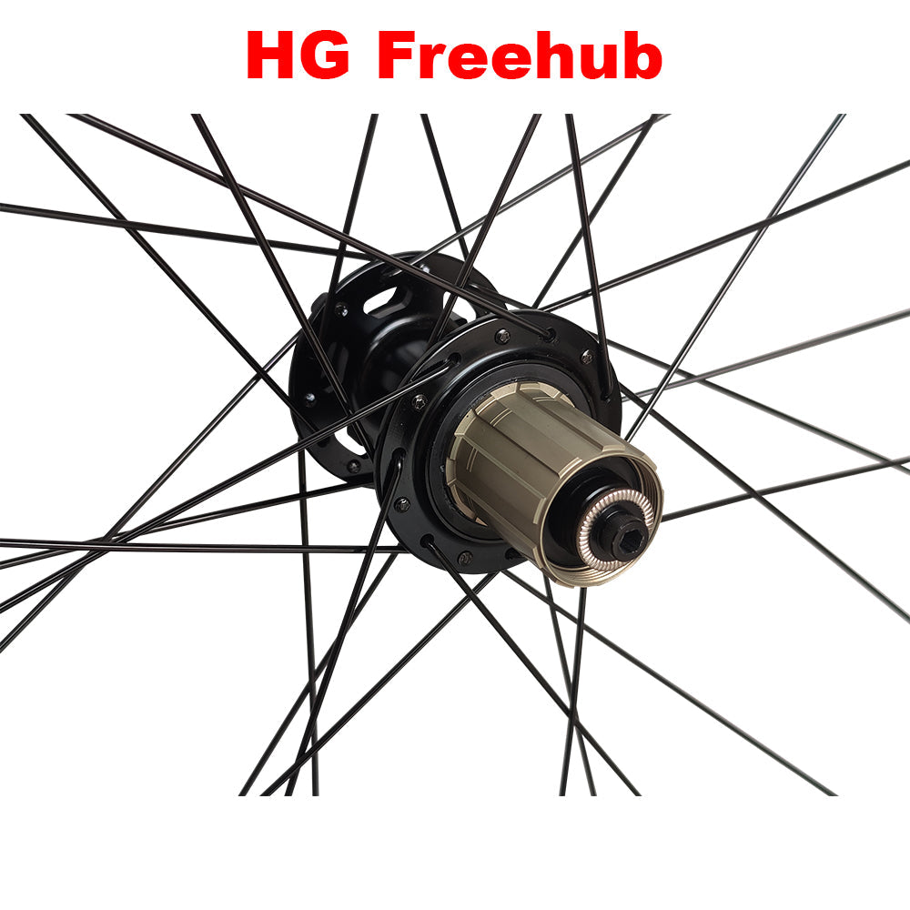 QR / THRU AXLE 700c (ETRTO 622x20) Road Hybrid CX Cyclocross Gravel Bike DISC BRAKE REAR Wheel 8/9/10/11/12 Speed - HG / SRAM XDR - DT SWISS Champion Spokes - 6x3 Pawls Taiwan Sealed Bearings Hub - Tubeless Compatible - Lightweight 950g