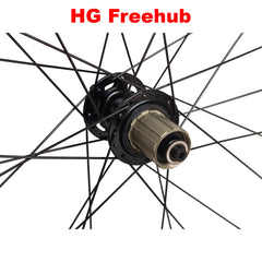 QR / THRU AXLE 700c (ETRTO 622x20) Road Hybrid CX Cyclocross Gravel Bike DISC BRAKE REAR Wheel 8/9/10/11/12 Speed - HG / SRAM XDR - DT SWISS Champion Spokes - 6x3 Pawls Taiwan Sealed Bearings Hub - Tubeless Compatible - Lightweight 950g