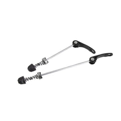 QR 700c 28" (ETRTO 622x19) Hybrid Bike Wheelset 7/8/9/10 Speed - Rim & Disc Brake Compatible - Sealed Bearings Hubs - Double Wall Rims - 32x Black Spokes