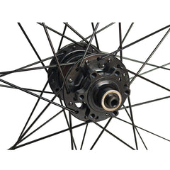 QR / THRU AXLE 700c (ETRTO 622x25) Hybrid CX Cyclocross Gravel Bike Disc Brake FRONT Wheel - Taiwan Sealed Bearings Hub - Tubeless Compatible - Weight 995g