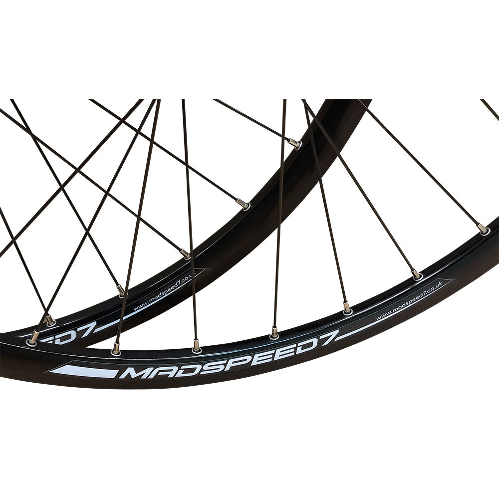 High End QR 700c (622x14) Road Racing Bike 8/9/10/11 Speed Wheel Set - 4x3 Pawls Sealed Bearings Hubs - Super Lightweight 1720g - 32x Spokes
