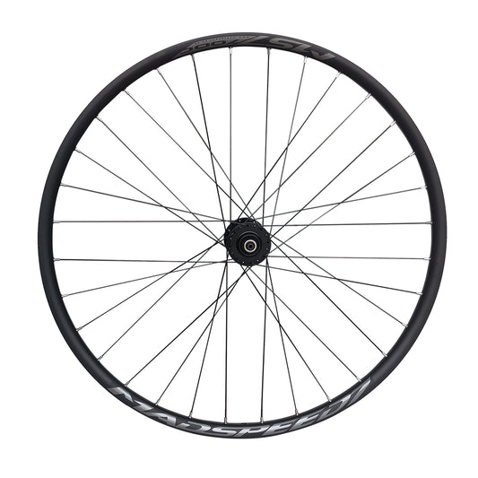QR / THRU AXLE 700c (ETRTO 622x19) Road Hybrid CX Cyclocross Gravel Bike FRONT Wheel - Taiwan Sealed Bearings (6 Bolt) Disc Brake Hub - 32x Black Spokes - Lightweight 930g
