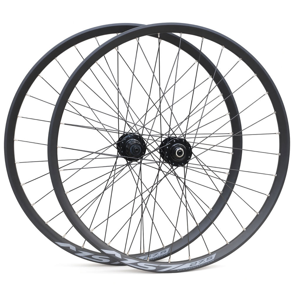 27.5” 650B MTB Wheelset – Boost 141mm QR – 6-Bolt Disc – 25mm Inner Rim – Tubeless Compatible – 9–12 Speed
