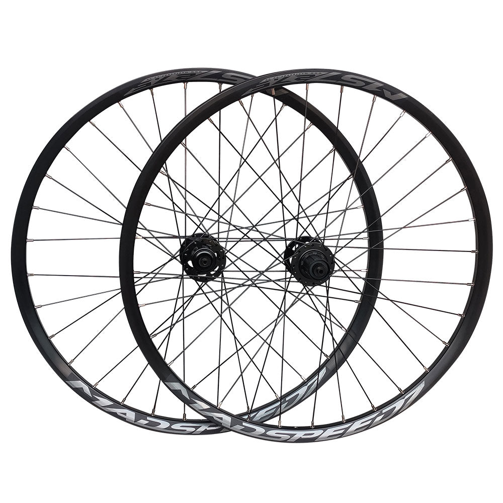 27.5” 650B (ETRTO 584×30) MTB Wheel Set – 6-Bolt Disc – 15×110mm Front / 12×148mm Rear – 10/11/12 Speed – Performance Hubs – HG / Micro Spline / XD – Tubeless Compatible
