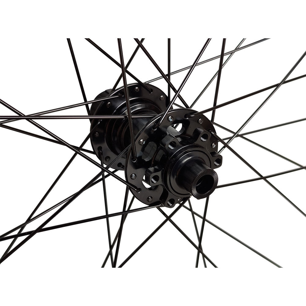 26” (ETRTO 559×25) MTB / Dirt Jump Front Wheel – 6-Bolt Disc – 15×100mm Thru Axle – Performance Hubs – Tubeless Compatible – 900g