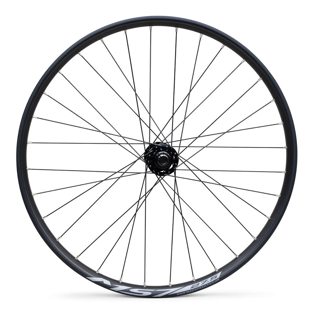 27.5" 650B MTB Front Wheel - 15x110mm Boost - 6-Bolt Disc - 30mm Inner Rim - Tubeless Compatible