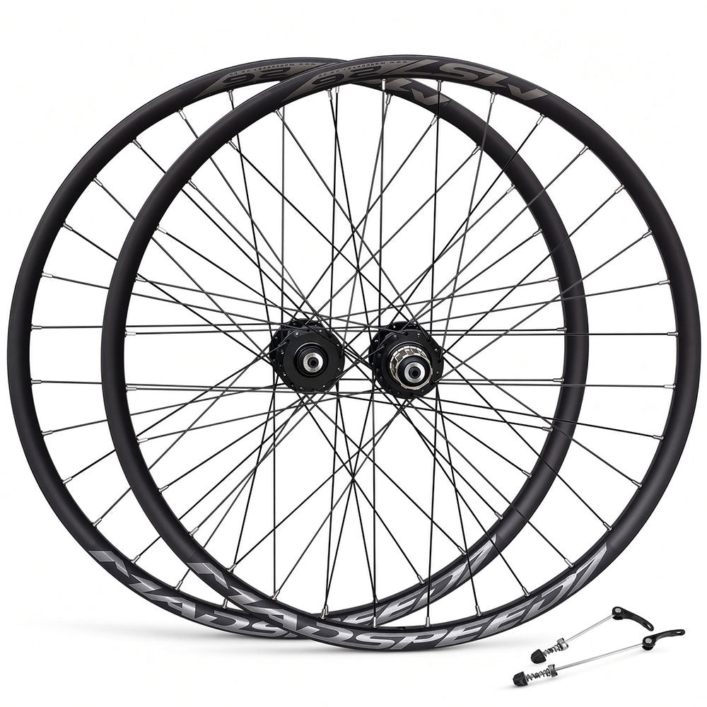26” MTB Wheelset – QR – 6-Bolt Disc – 20mm Inner Rim – 7/8/9/10/11 Speed