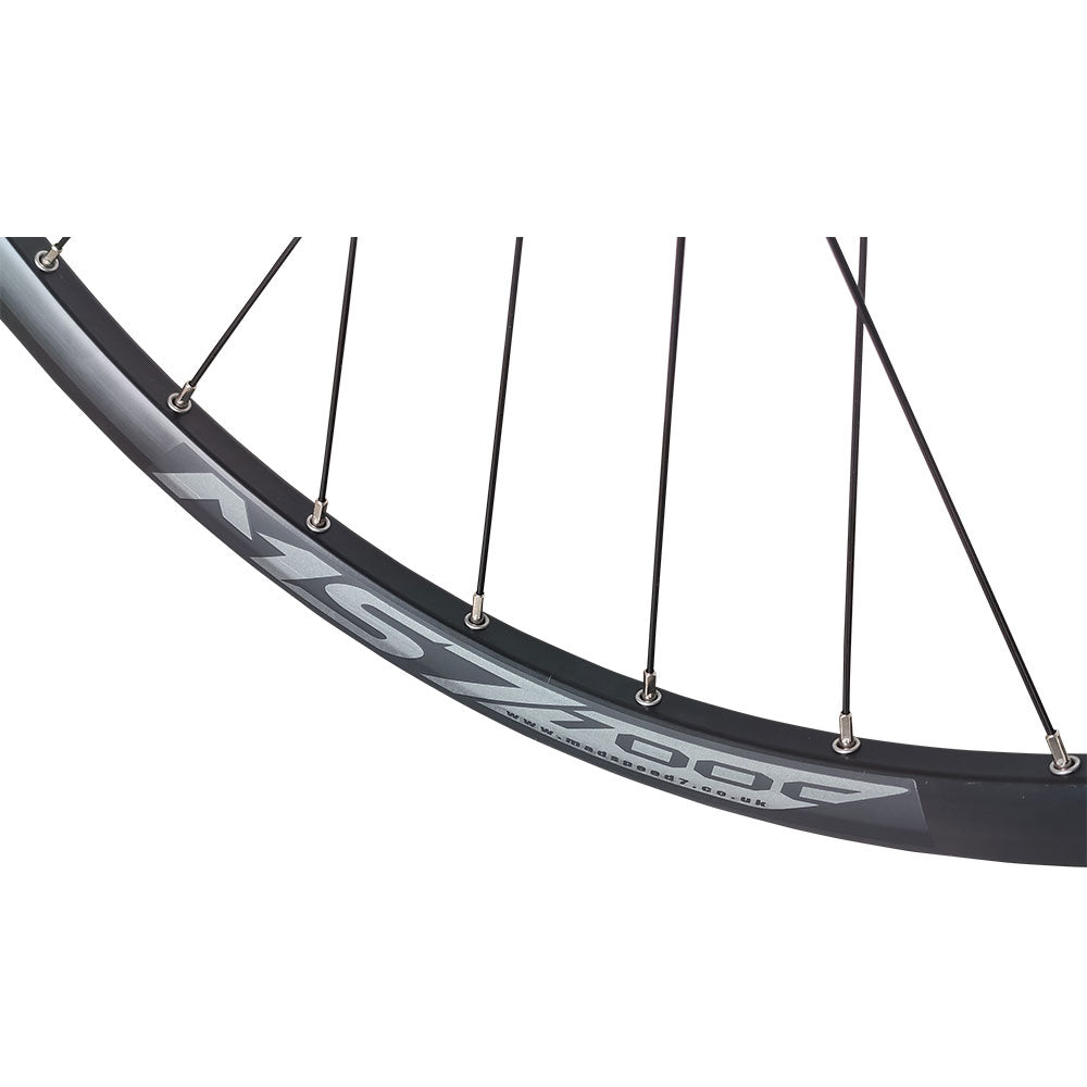 QR/THRU AXLE 700c Hybrid Cyclocross Gravel Bike Wheel Set 8/9/10/11/12 Speed - HG / Microspline / SRAM XD - 6x Pawls Taiwan Sealed Bearings Hubs - Tubeless Compatible