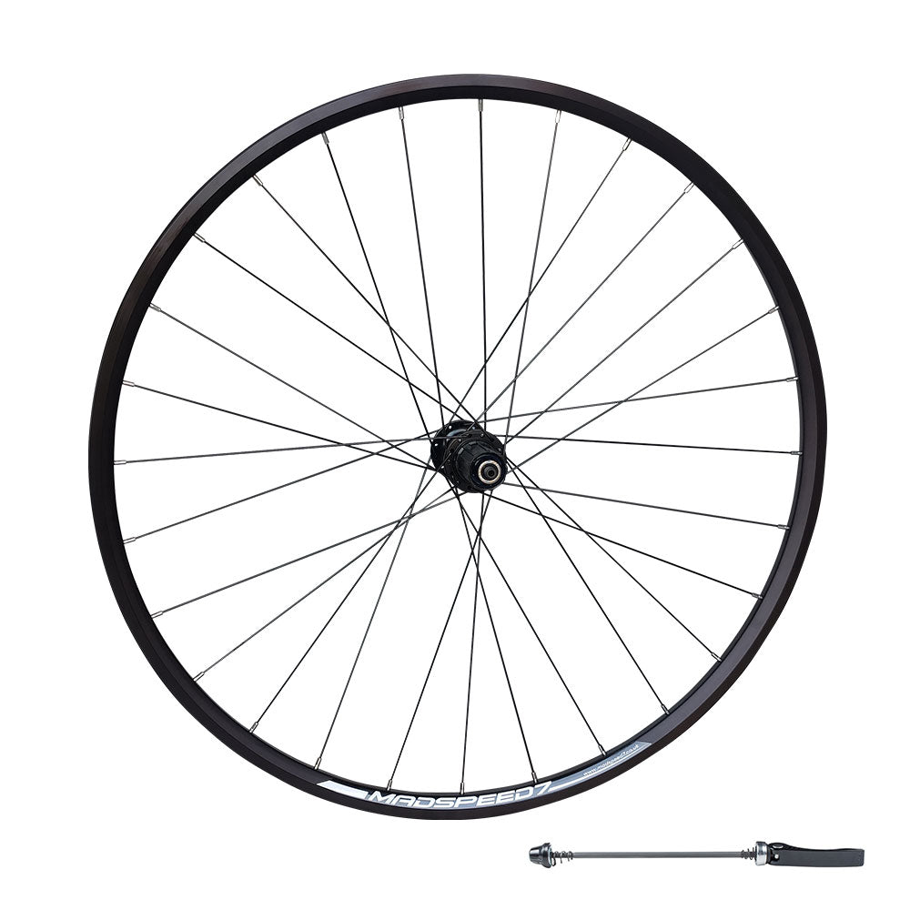 700c (ETRTO 622×16) Road Rear Wheel – Rim Brake – QR – 7/8/9/10/11 Speed – Tubeless Compatible – 1015g