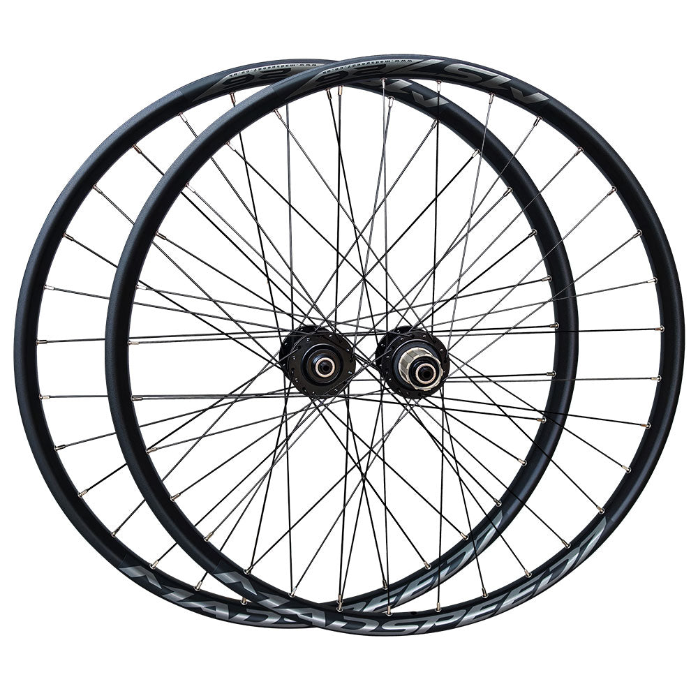 26” (ETRTO 559×25) MTB Wheel Set – 6-Bolt Disc – QR / Thru Axle – 8/9/10/11/12 Speed – Performance Hubs – HG / Micro Spline / XD – Tubeless Compatible