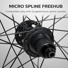 27.5” 650B CX / Gravel Wheelset – QR / Thru Axle – Center Lock Disc – 25mm Inner Rim – Tubeless Compatible – 8–12 Speed – HG / XD / XDR / Micro Spline / Campagnolo