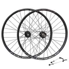 26” (ETRTO 559×25) MTB Wheel Set – Disc Brake – QR – 7/8/9/10/11 Speed – Tubeless Compatible