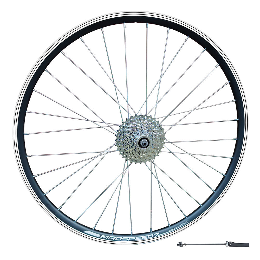 27.5” 650B (ETRTO 584×19) MTB Rear Wheel – Rim & Disc Brake – QR – 7/8/9 Speed Screw-On Freewheel