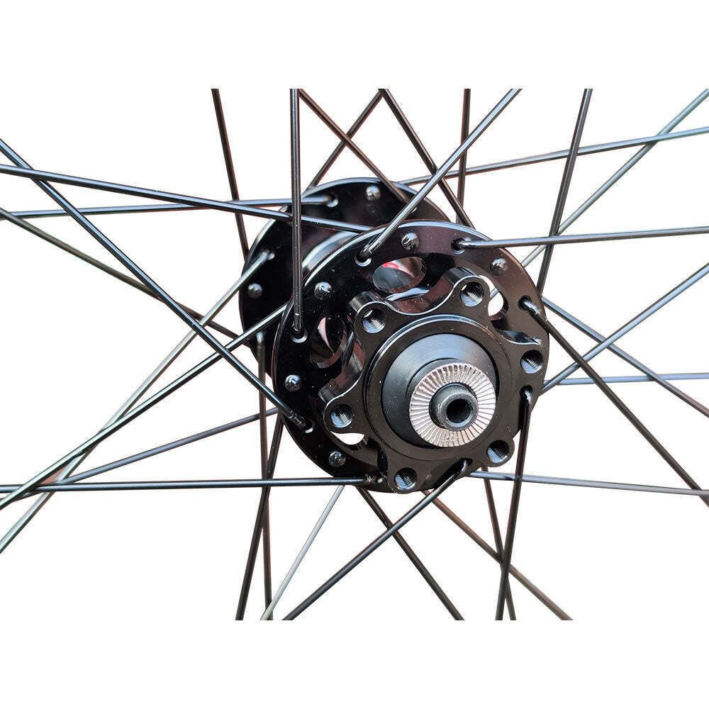 QR 27.5″ (ETRTO 584×25) Mountain Trail Bike  Wheel Set 7/8/9/10/11 Speed - Sealed Bearings (6-Bolt) Disc Brake Hubs - Tubeless Compatible