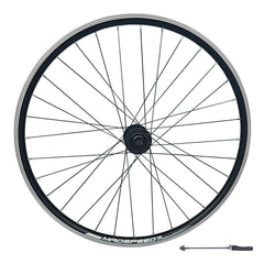 QR 26" (ETRTO 559x19) MTB Mountain Bike FRONT Wheel - Rim & Disc Brake Compatible - Sealed Bearings Hub - Double Wall Rim