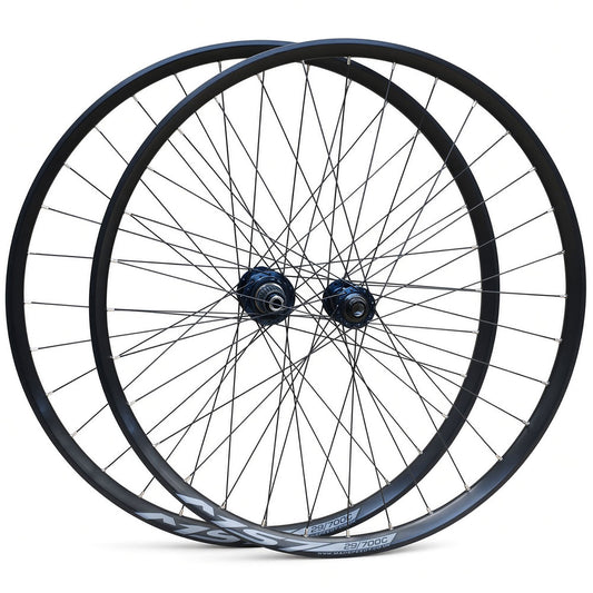 29" MTB Wheelset – 15×110 Boost Front / 12×148 Boost Rear – Center Lock Disc – 30mm Inner Rim – Tubeless Compatible – 12 Speed – Shimano SLX Micro Spline