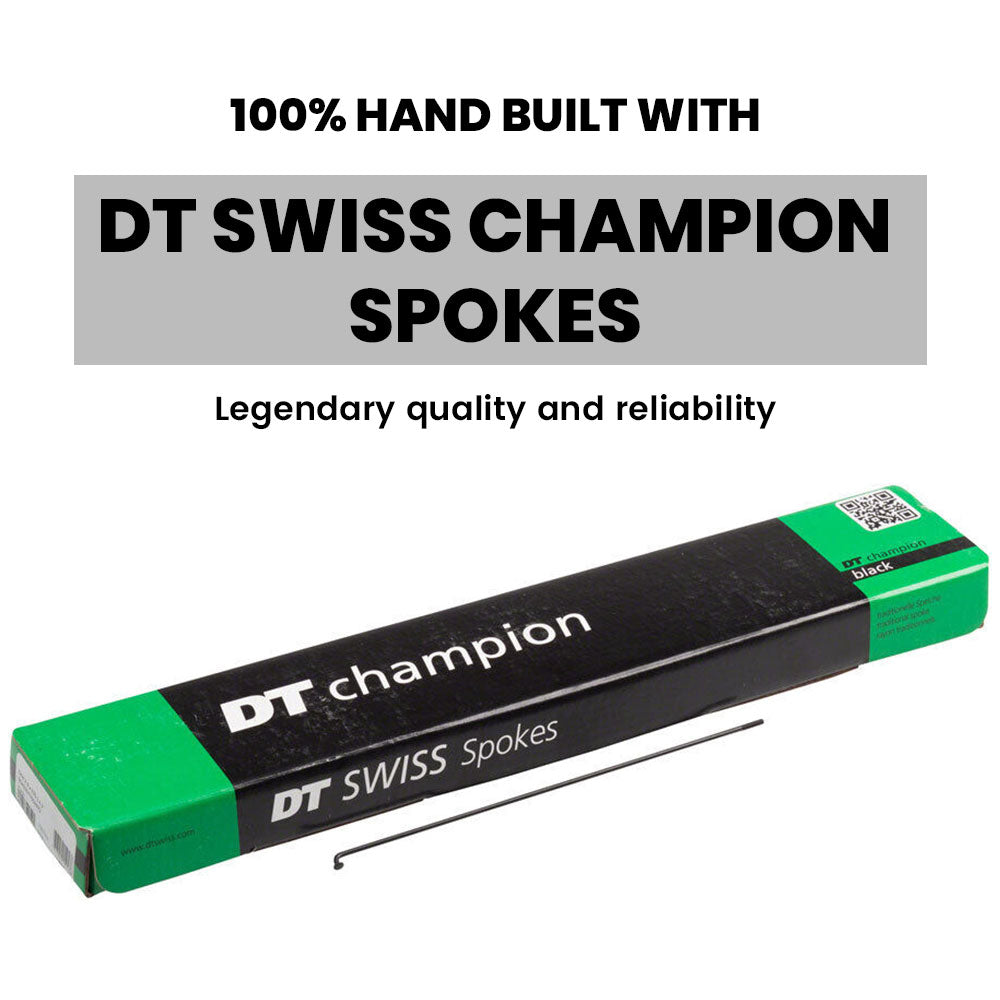 QR 700c (ETRTO 622x14) Road Racing Bike Wheel Set 8/9/10/11 Speed - Premium 6x3 Pawls Taiwan Sealed Bearings Hubs - DT Swiss Champion Spokes - Super Lightweight 1600g