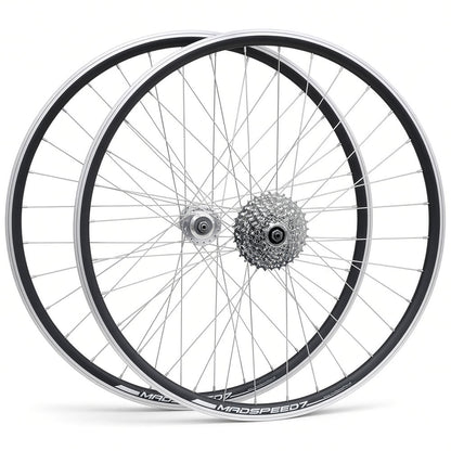27.5” 650B MTB Wheelset – QR – Rim & Disc Brake – 19mm Inner Rim – 7–9 Speed Freewheel