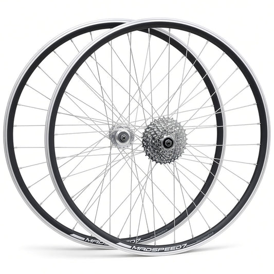 27.5” 650B MTB Wheelset – QR – Rim & Disc Brake – 19mm Inner Rim – 7–9 Speed Freewheel