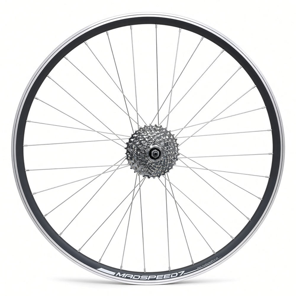 27.5” 650B MTB Rear Wheel – QR – Rim & Disc Brake – 19mm Inner Rim – 7–9 Speed Freewheel