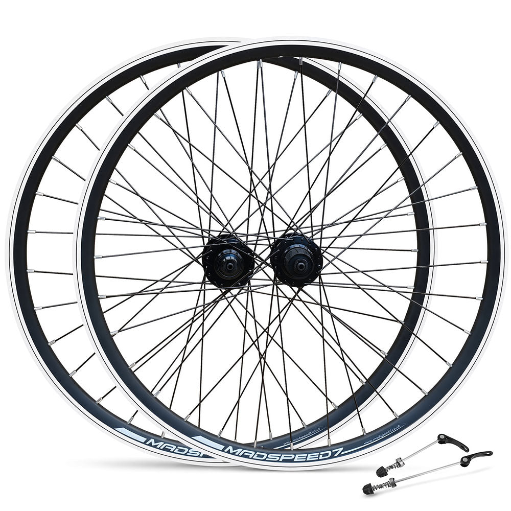 26” (ETRTO 559×20) MTB Wheelset – QR – Rim & Disc Brake – 7/8/9/10 Speed – Tubeless Compatible