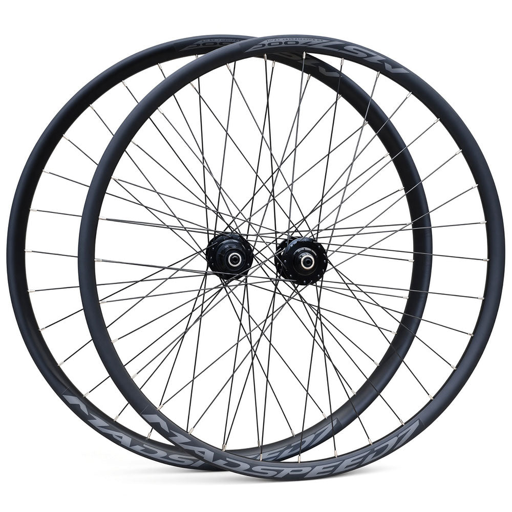 700c Hybrid / CX / Gravel Wheelset – QR / Thru Axle – 6-Bolt Disc – 25mm Inner Rim – Tubeless Compatible – 8–12 Speed – HG / XD / XDR