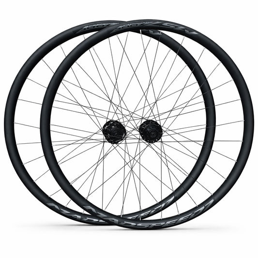 700c (ETRTO 622×25) Gravel / Cyclocross / Hybrid Wheel Set – Center Lock Disc – QR / Thru Axle – 8/9/10/11/12 Speed – Performance Hubs – HG / Micro Spline / XDR / Campagnolo – Tubeless Compatible – 1715g