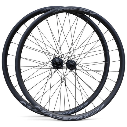 700c Gravel / CX / Hybrid Wheelset – QR / Thru Axle – Center Lock Disc – 25mm Inner Rim – Tubeless Compatible – 8–12 Speed – HG / Micro Spline / XDR / Campagnolo