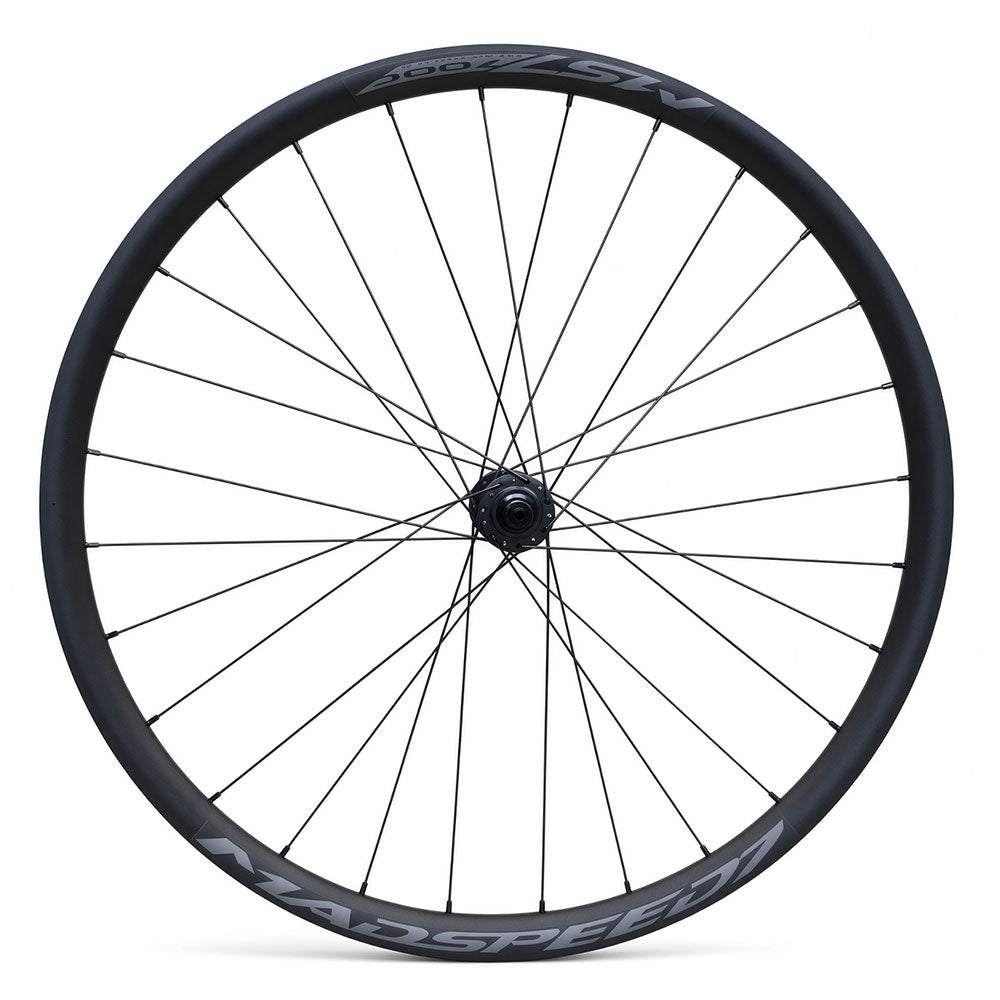 700c Gravel / CX / Hybrid Front Wheel – QR / Thru Axle – Center Lock Disc – 25mm Inner Rim – Tubeless Compatible