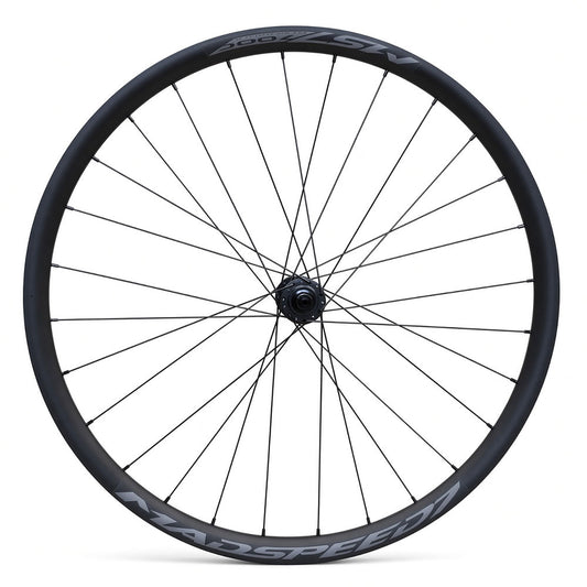 700c Gravel / CX / Hybrid Front Wheel – QR / Thru Axle – Center Lock Disc – 25mm Inner Rim – Tubeless Compatible
