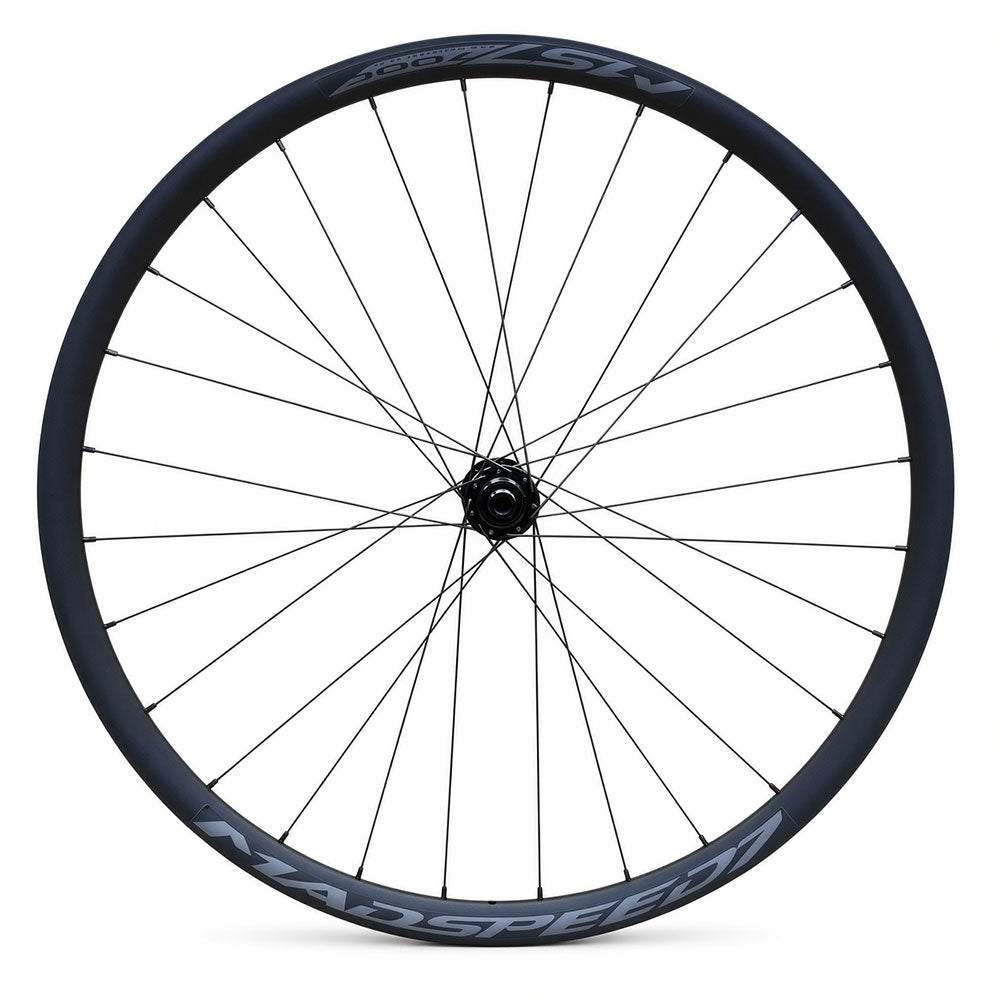 700c Road Front Wheel – QR / Thru Axle – Center Lock Disc – 21mm Inner Rim – Tubeless Compatible – 670g
