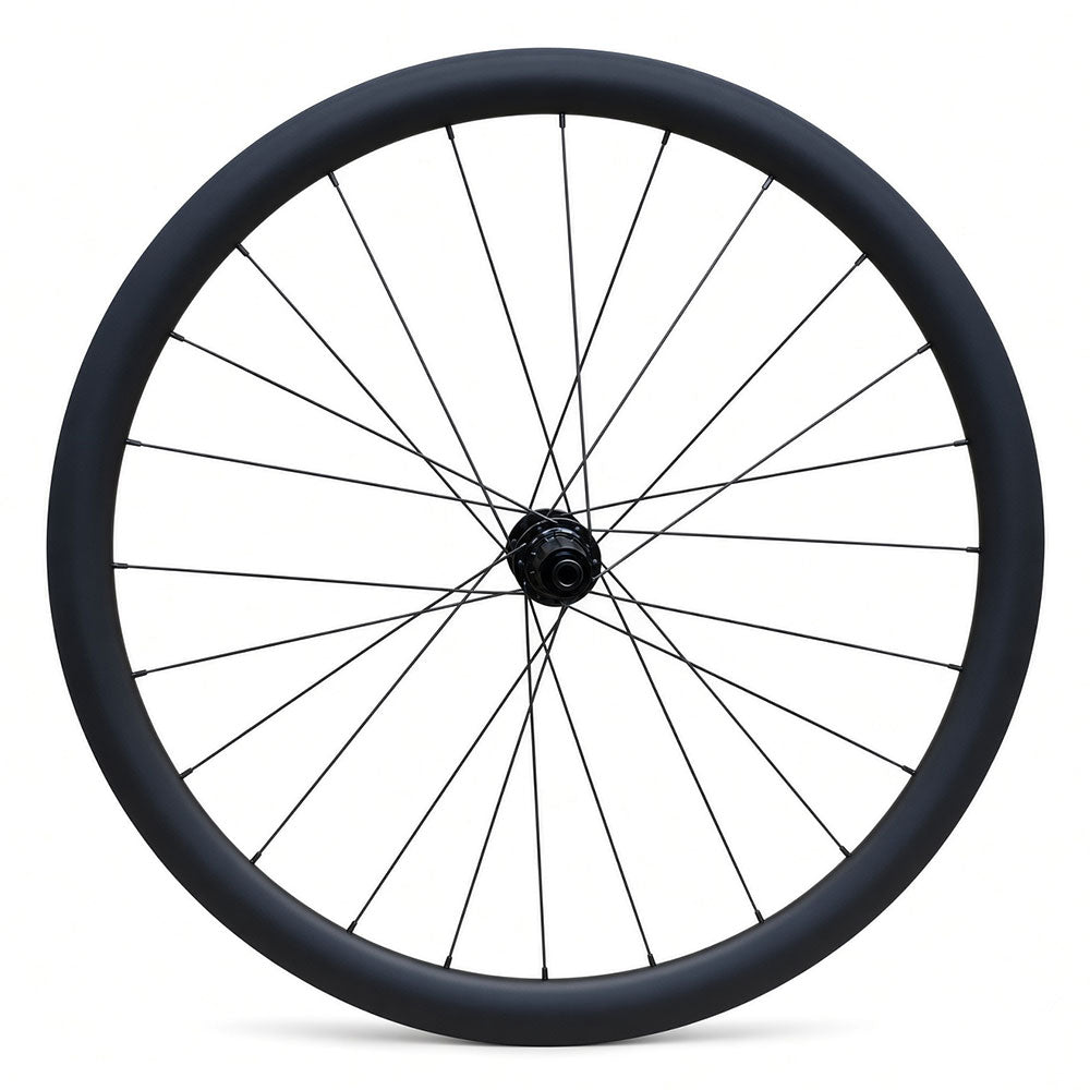 700c Road Rear Wheel – Thru Axle – Center Lock Disc – 19mm Inner Rim – Tubeless Compatible – 8–12 Speed – HG / XDR – 910g