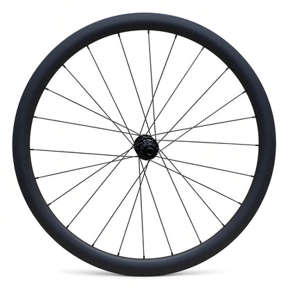 700c Road Rear Wheel – Thru Axle – Center Lock Disc – 19mm Inner Rim – Tubeless Compatible – 8–12 Speed – HG / XDR – 910g