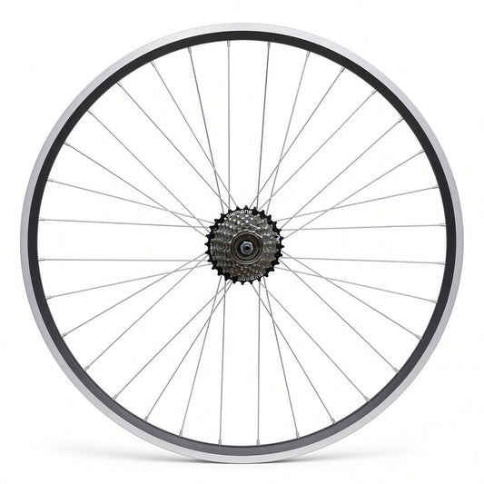 700c Road Rear Wheel – QR – Rim Brake – 15mm Inner Rim – 6–7 Speed Shimano Freewheel