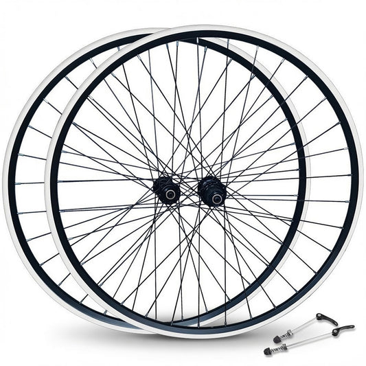 700c (ETRTO 622×15) Road Wheel Set – Rim Brake – QR – 7/8/9/10/11 Speed