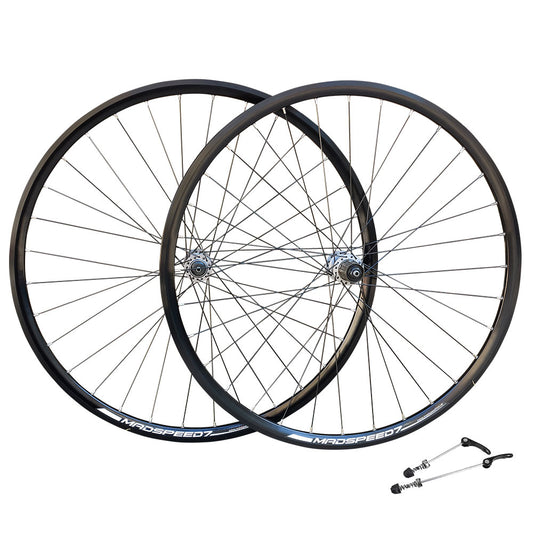 QR 700c Road Racing Bike 7/8/9/10 Speed Wheelset - Shimano Claris Hubs - Lightweight 1925g - 32x Spokes