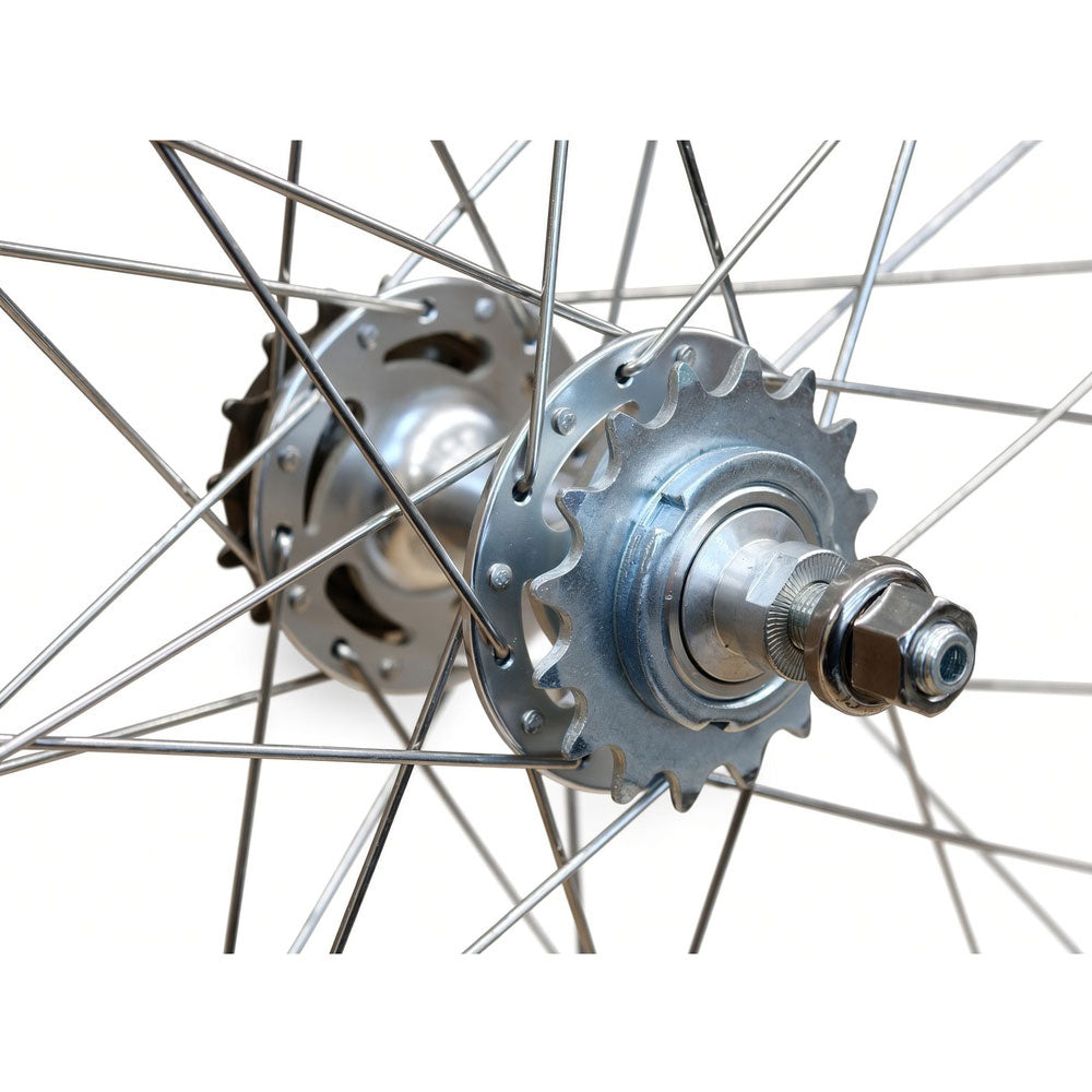 700c Fixie / Fixed / Single Speed Wheelset – Bolt-On Axle – Rim Brake – 15mm Inner Rim – Flip Flop Hub