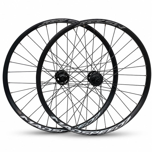 27.5” 650B (ETRTO 584×30) MTB Wheel Set – Center Lock Disc – 15×110mm Front / 12×148mm Rear – 10/11/12 Speed – HG – Tubeless Compatible - 1980g