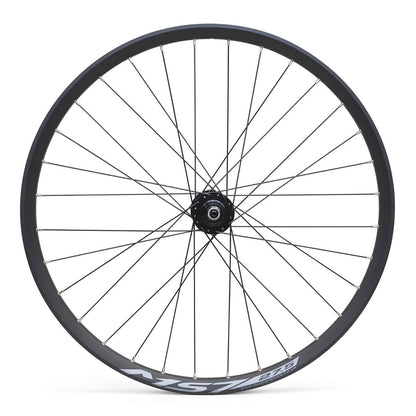 27.5” 650B MTB Front Wheel – QR / Thru Axle / Boost – 6-Bolt Disc – 25mm Inner Rim – Tubeless Compatible