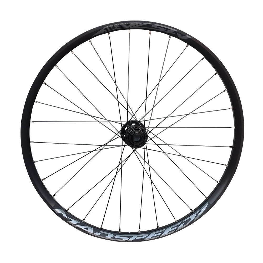 BOOST THRU AXLE 15X110mm 29" (ETRTO 622x25) MTB Mountain Downhill Bike Front Wheel - Tubeless Compatible