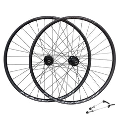 QR 700c  Road Racing Gravel Cyclocross Bike Disc Brake Wheelset 7/8/9/10 Speed - Sealed Bearings (6 Bolt) Disc Hubs