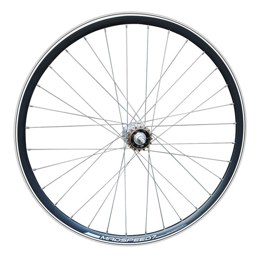 700c (ETRTO 622×15) Fixie / Fixed / Single Speed Rear Wheel – Rim Brake – Bolt-On Axle – Flip Flop Hub