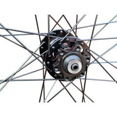 (NEW ARRIVAL) QR 700c 28" (ETRTO 622×25) Hybrid Bike Disc Brake REAR Wheel 7/8/9/10/11 Speed - Sealed Bearings (6 Bolt) Disc Hub - Tubeless Compatible