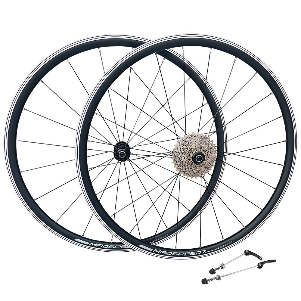 QR 700c (ETRTO 622x14) Road Racing Bike 7/8/9/10 Speed Wheel Set - Sea ...