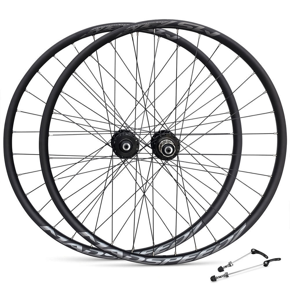 27.5” 650B MTB Wheelset – QR – 6-Bolt Disc – 20mm Inner Rim – 7/8/9/10/11 Speed