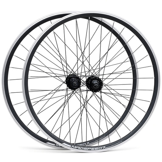 27.5” 650B MTB Wheelset – QR – Rim & Disc Brake – 19mm Inner Rim – 7–10 Speed