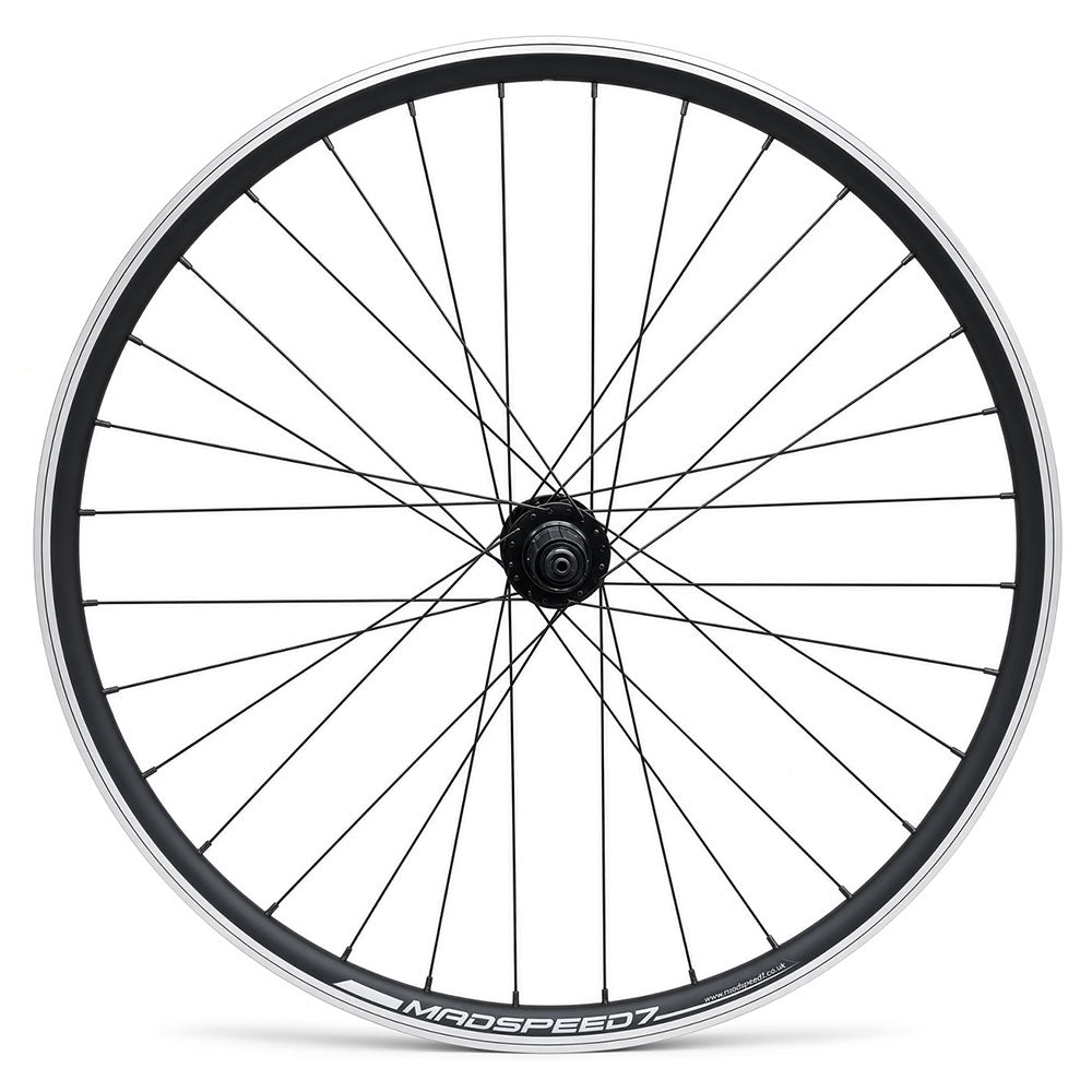 700c Hybrid / CX / Gravel Rear Wheel – QR – Rim & Disc Brake – 20mm Inner Rim – 7–10 Speed – For Turbo Trainer Use