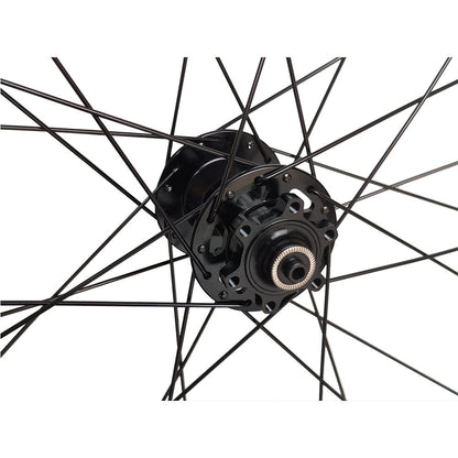 700c Road / Hybrid / CX / Gravel Front Wheel – QR / Thru Axle – 6-Bolt Disc – 19mm Inner Rim – 930g