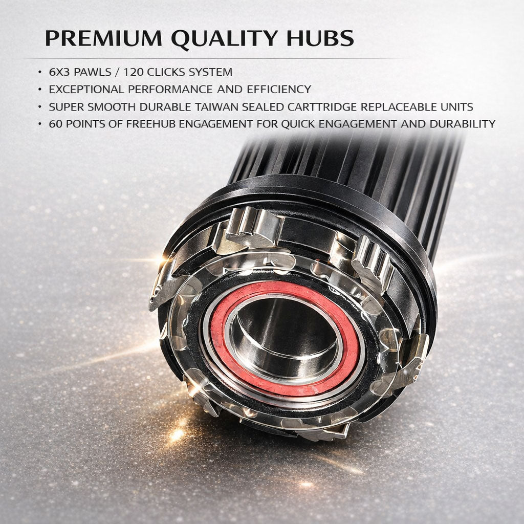 27.5” 650B (ETRTO 584×25) MTB Wheel Set – 6-Bolt Disc – Boost 141mm QR – 9/10/11/12 Speed – Performance Hubs – HG / Micro Spline / XD – Tubeless Compatible