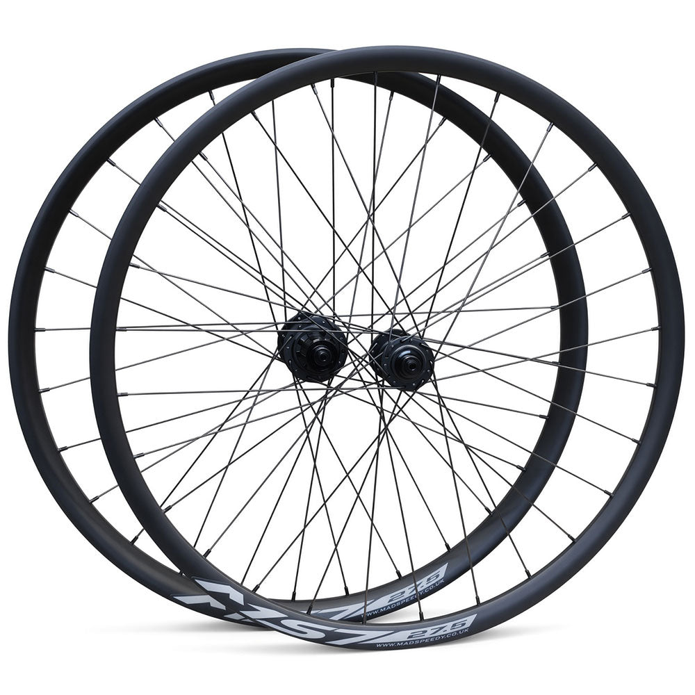 27.5” 650B CX / Gravel Wheelset – QR / Thru Axle – Center Lock Disc – 25mm Inner Rim – Tubeless Compatible – 8–12 Speed – HG / XD / XDR / Micro Spline / Campagnolo